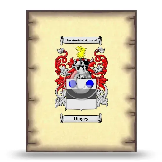 Dingey Coat of Arms Print