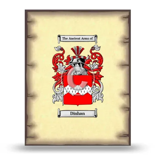 Dinhan Coat of Arms Print