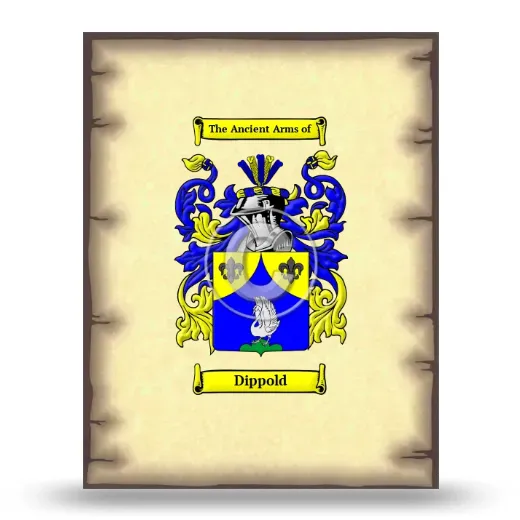 Dippold Coat of Arms Print