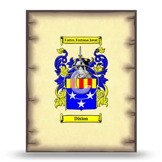 Dixion Coat of Arms Print