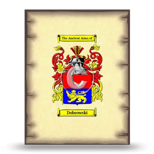 Dobrowski Coat of Arms Print