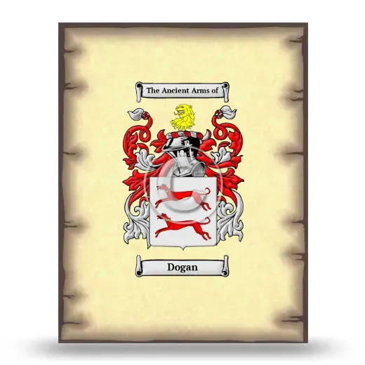 Dogan Coat of Arms Print