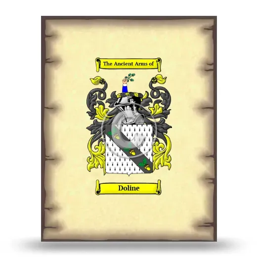 Doline Coat of Arms Print