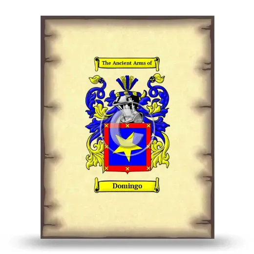 Domingo Coat of Arms Print