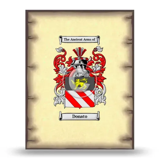 Donato Coat of Arms Print