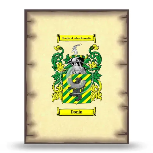 Donin Coat of Arms Print