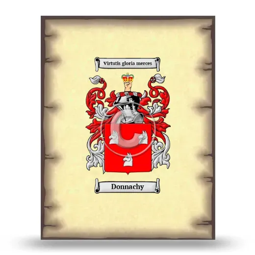 Donnachy Coat of Arms Print