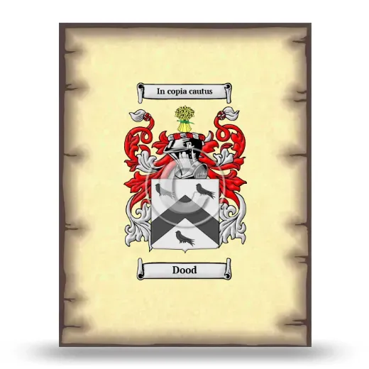 Dood Coat of Arms Print