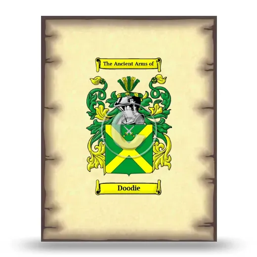 Doodie Coat of Arms Print
