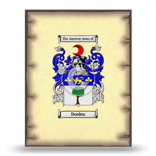 Doolen Coat of Arms Print