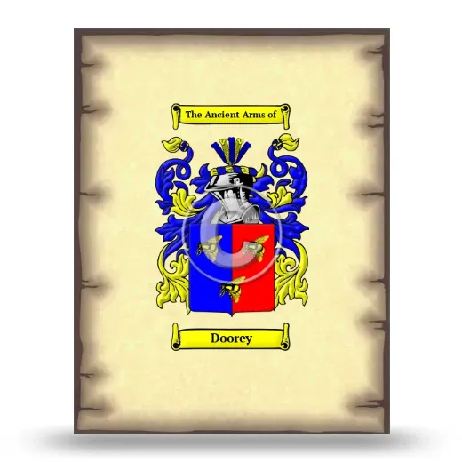 Doorey Coat of Arms Print