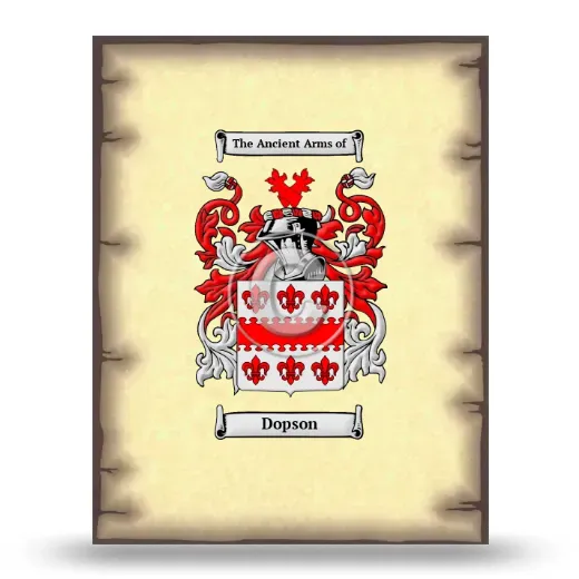 Dopson Coat of Arms Print