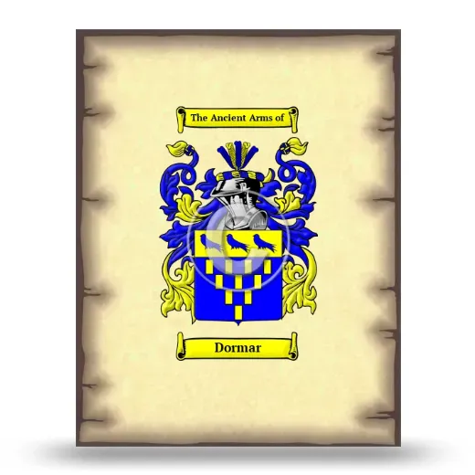 Dormar Coat of Arms Print