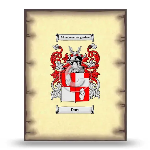 Dors Coat of Arms Print