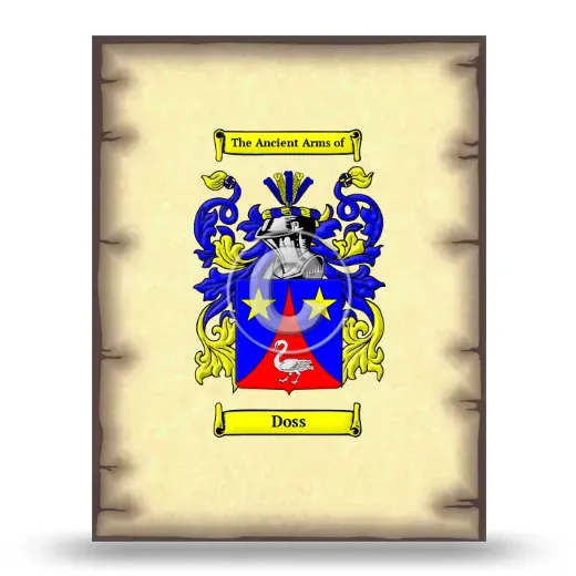 Doss Coat of Arms Print
