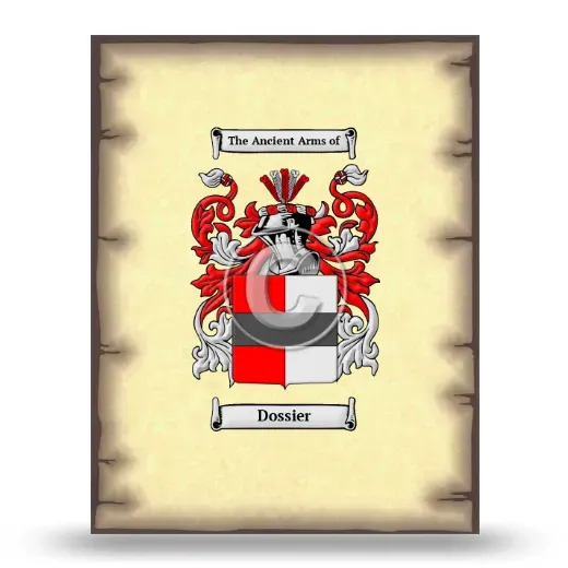 Dossier Coat of Arms Print