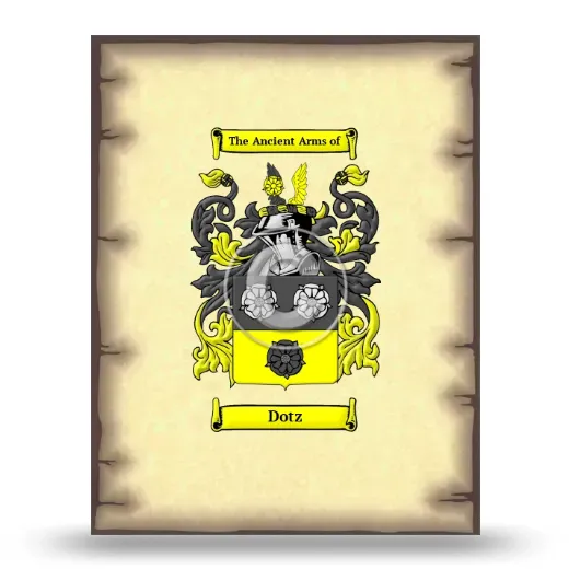 Dotz Coat of Arms Print