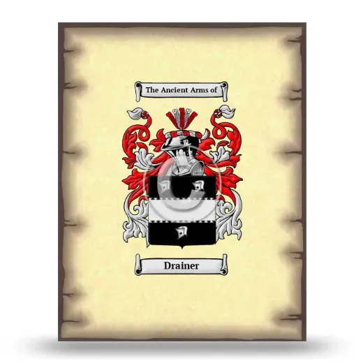 Drainer Coat of Arms Print
