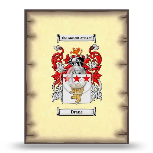 Drane Coat of Arms Print