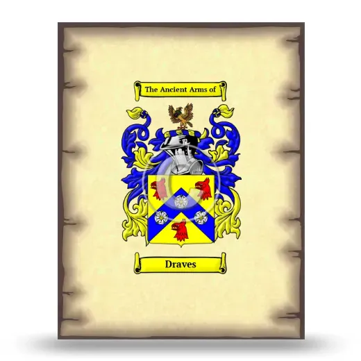 Draves Coat of Arms Print
