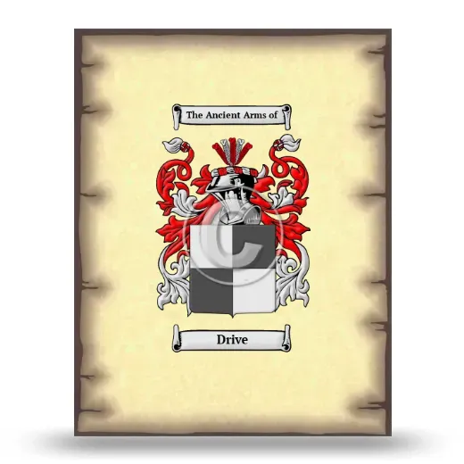 Drive Coat of Arms Print