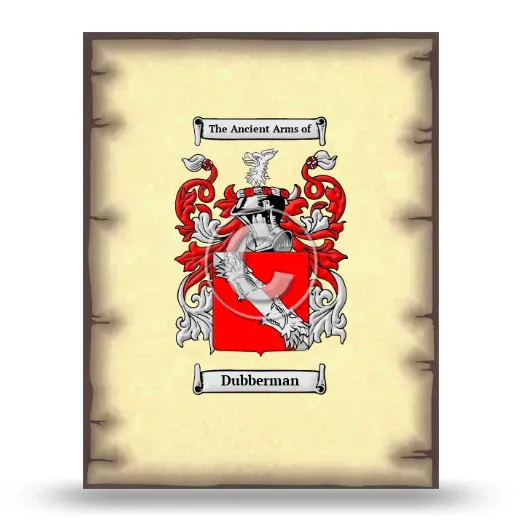 Dubberman Coat of Arms Print