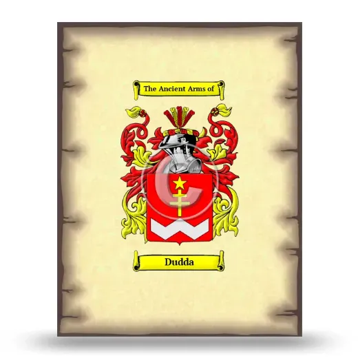 Dudda Coat of Arms Print