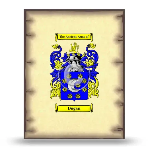 Dugan Coat of Arms Print