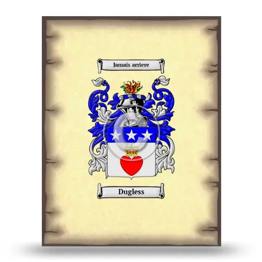 Dugless Coat of Arms Print