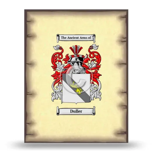 Duller Coat of Arms Print