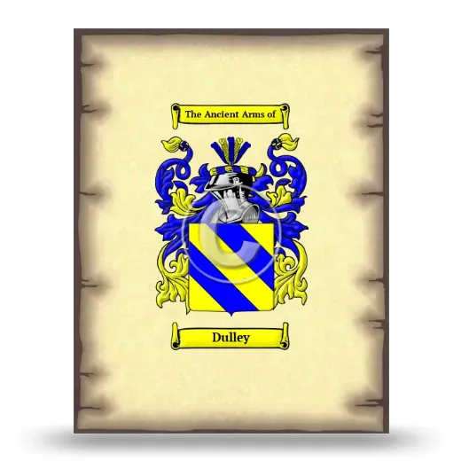 Dulley Coat of Arms Print