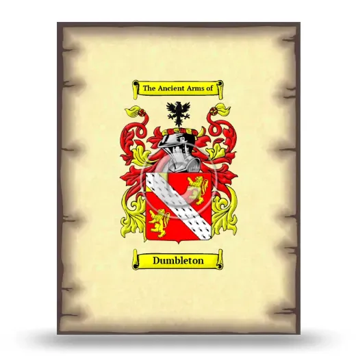 Dumbleton Coat of Arms Print