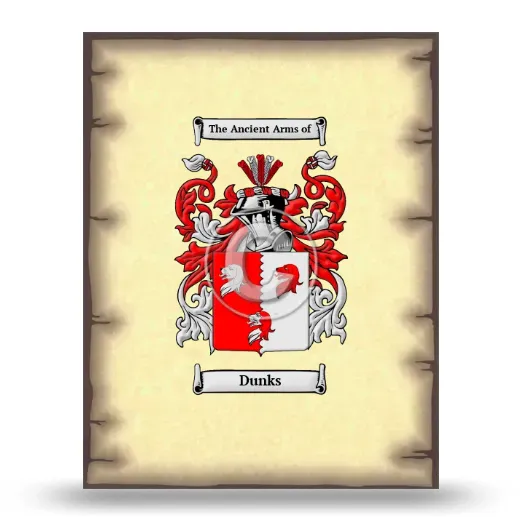 Dunks Coat of Arms Print