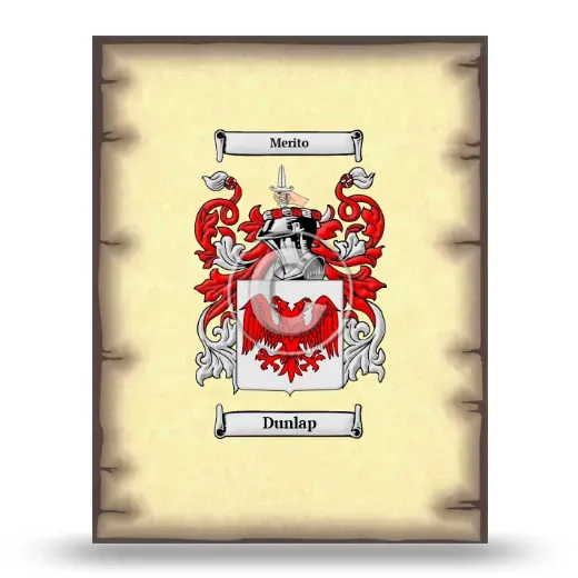 Dunlap Coat of Arms Print