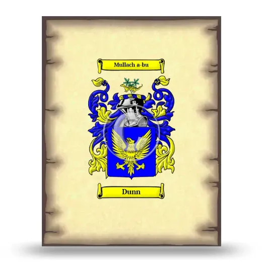 Dunn Coat of Arms Print