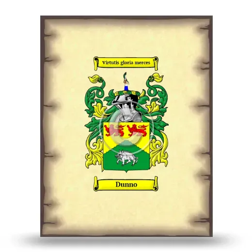 Dunno Coat of Arms Print