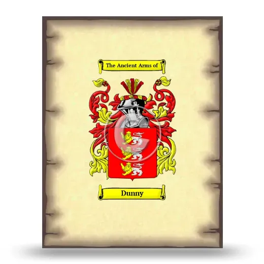 Dunny Coat of Arms Print