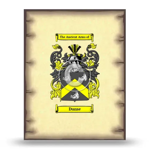 Dunse Coat of Arms Print