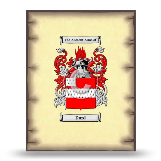 Durd Coat of Arms Print