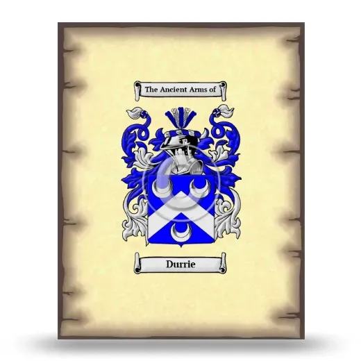 Durrie Coat of Arms Print