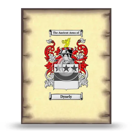 Dynely Coat of Arms Print