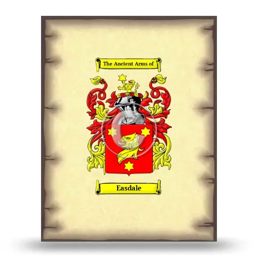 Easdale Coat of Arms Print
