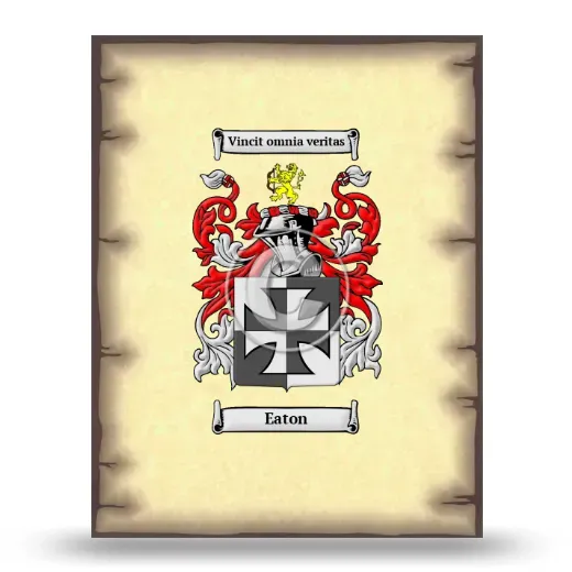 Eaton Coat of Arms Print
