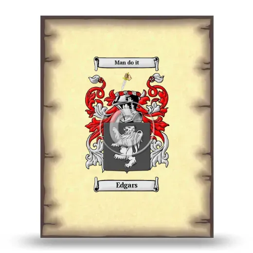 Edgars Coat of Arms Print
