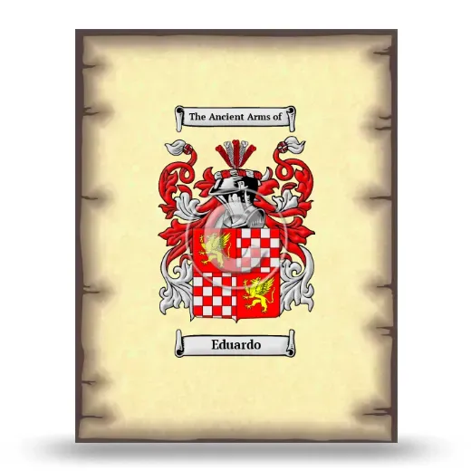 Eduardo Coat of Arms Print