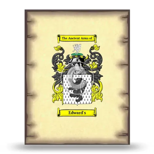 Edward's Coat of Arms Print