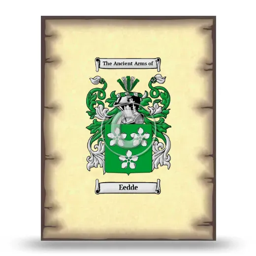 Eedde Coat of Arms Print