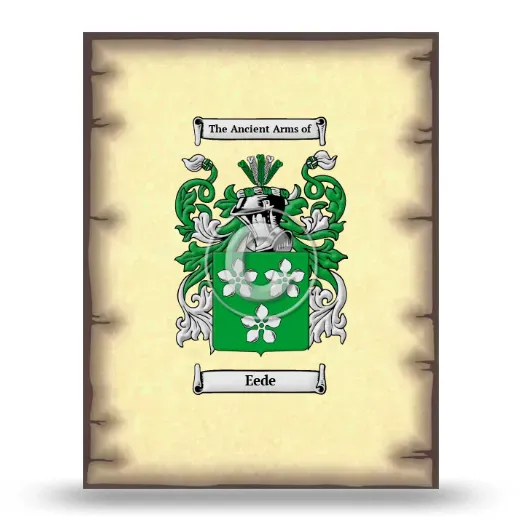 Eede Coat of Arms Print
