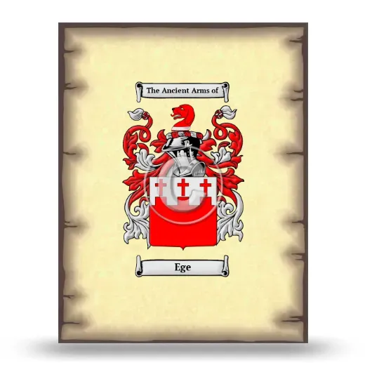 Ege Coat of Arms Print
