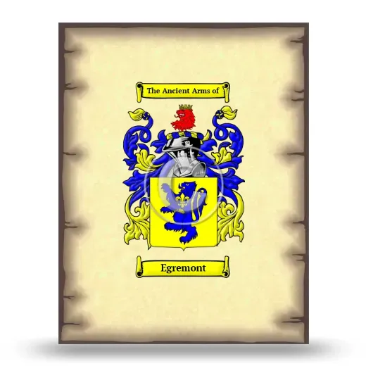 Egremont Coat of Arms Print